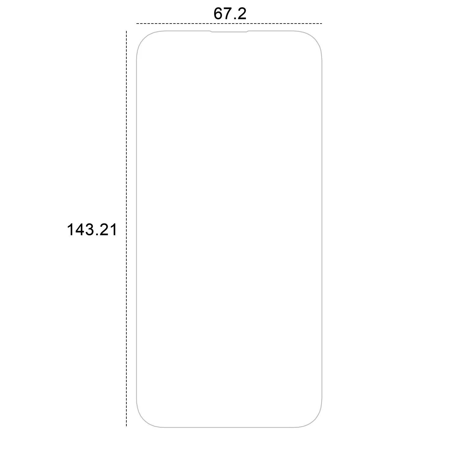 Etteri hybrid glass for iPhone 15 Pro 6,1″