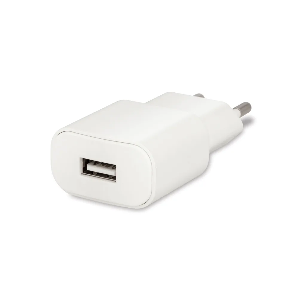 Forever TC-01 laddare 1x USB 1A vit + Lightning-kabel