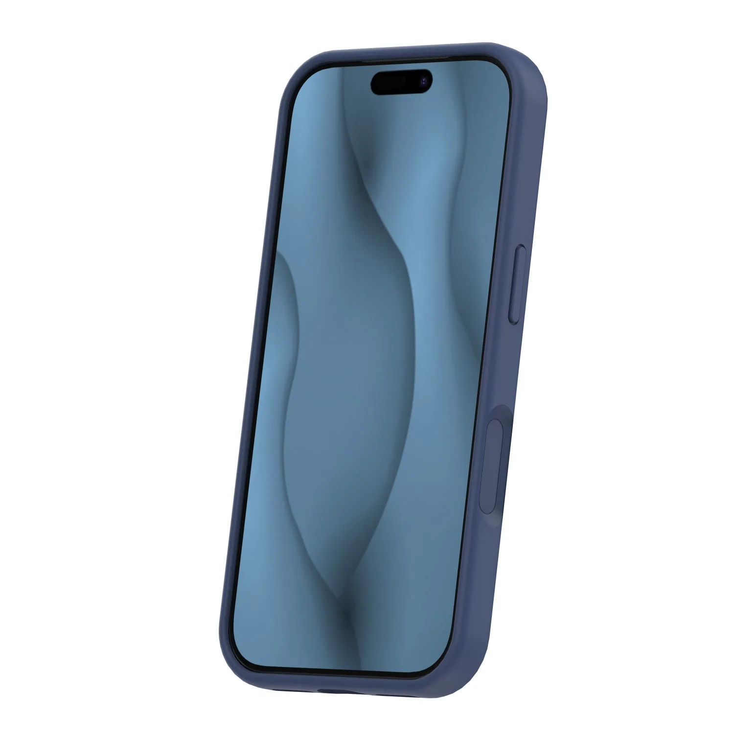 Silicone Thin Mag case for iPhone 17 Pro Max 6,9″ dark blue