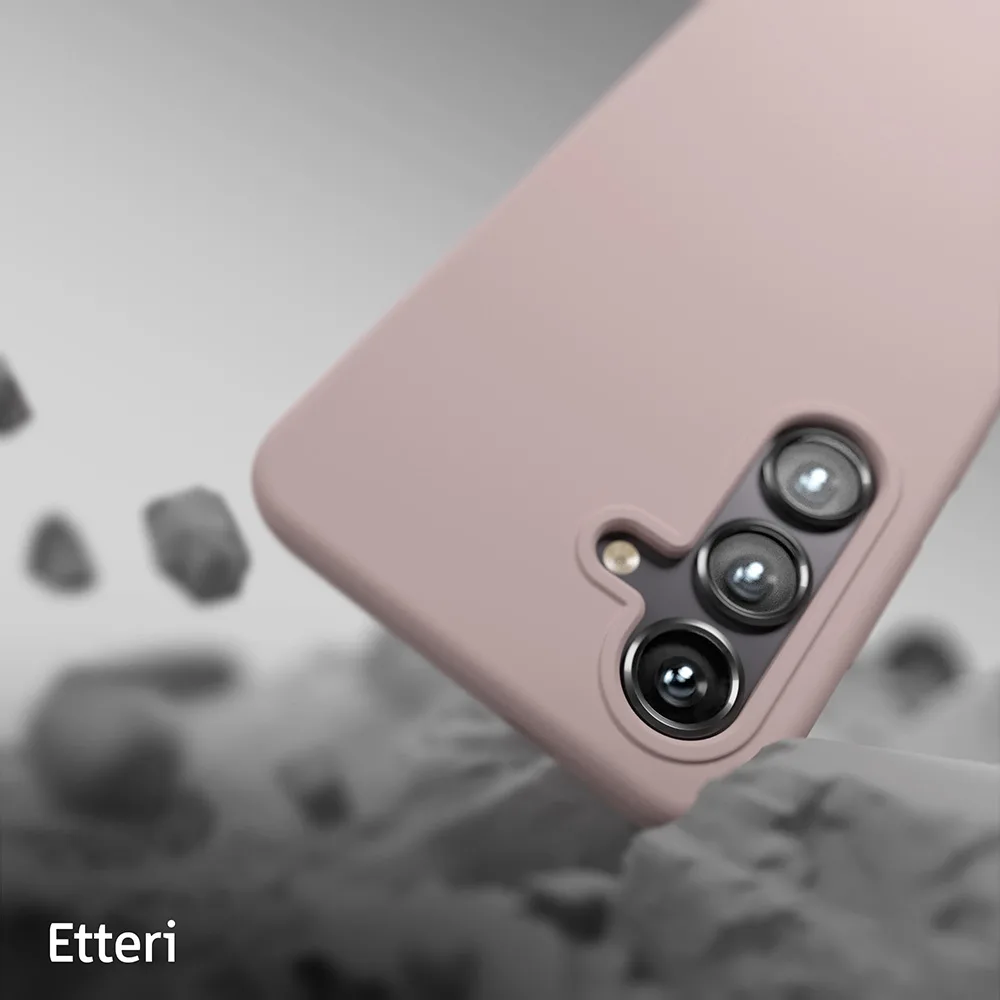 Etteri Silicone case for Samsung Galaxy A17 5G light pink