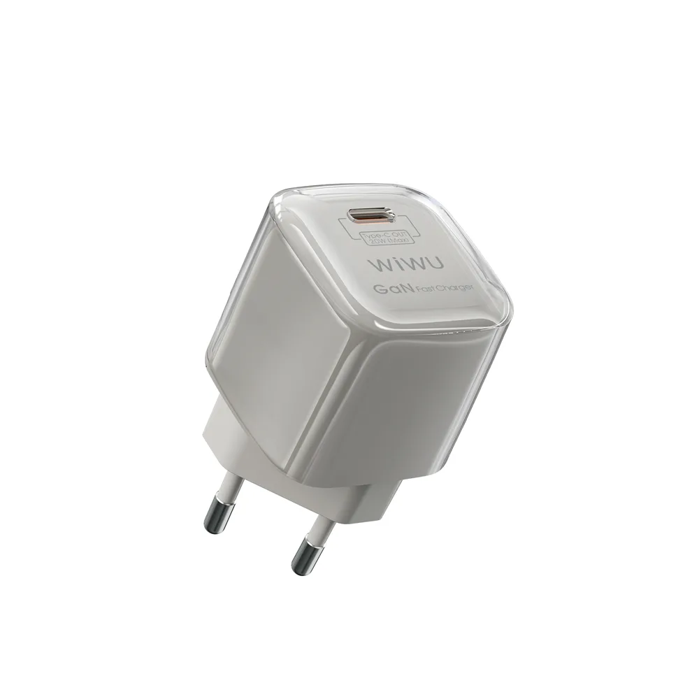 WIWU Jello 20W GaN-laddare Set Wi-U016 C-C, EU-kontakt