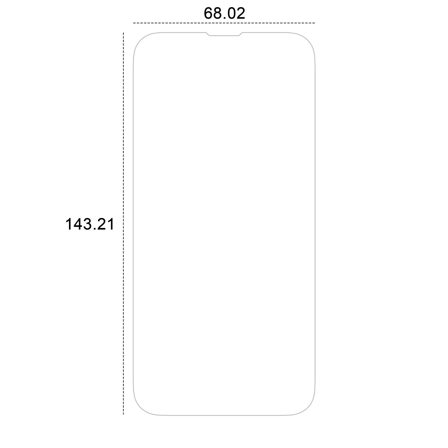 Etteri hybrid glass for iPhone 16e