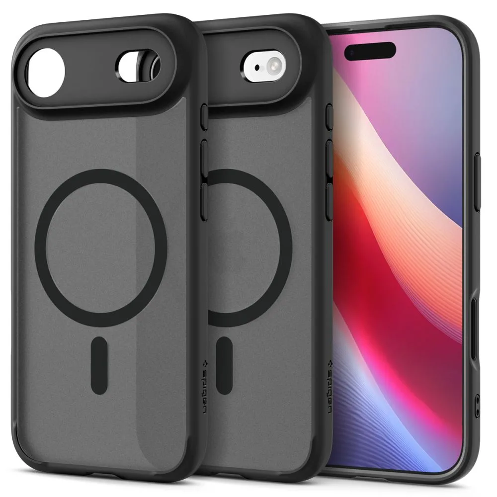 Spigen Ultra Hybrid Mag Magsafe case for iPhone 17 Air Frost Black