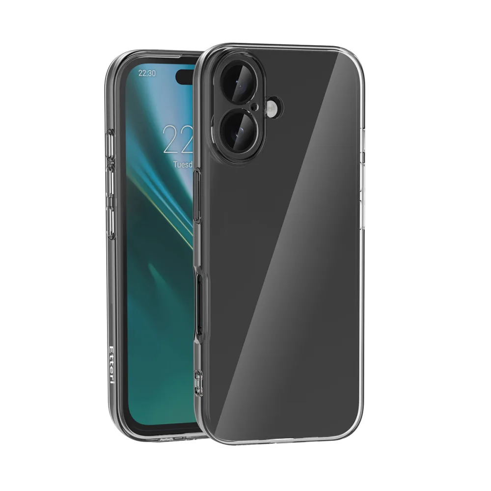 Etteri Clear-fodral för iPhone 16 Plus 6,7″