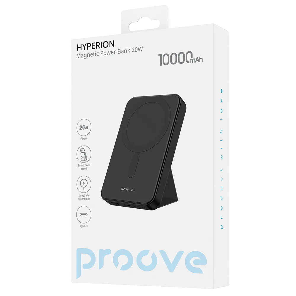 Proove power bank Hyperion 20W 10000mAh svart