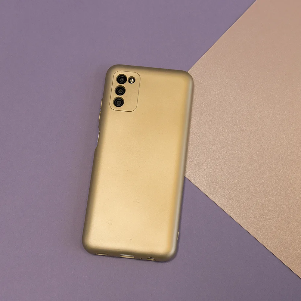 Metalliskt fodral till Samsung Galaxy A15 4G / A15 5G guld