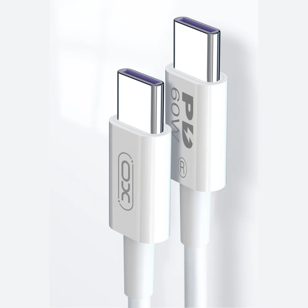 XO cable NB-Q190B PD USB-C – USB-C 2,0m 60W white