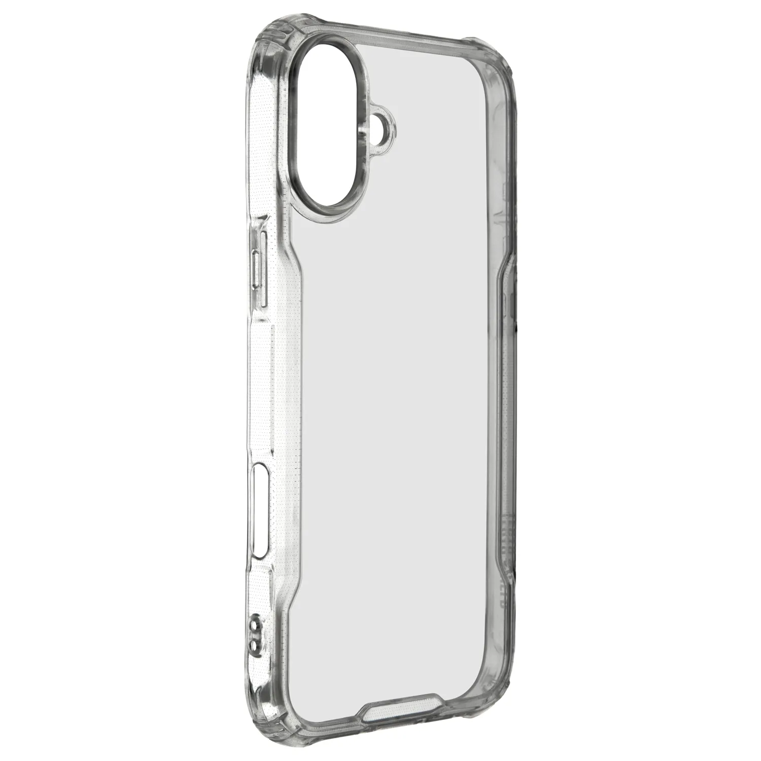 Genomskinligt skydd för iPhone 16 Plus med klar ram