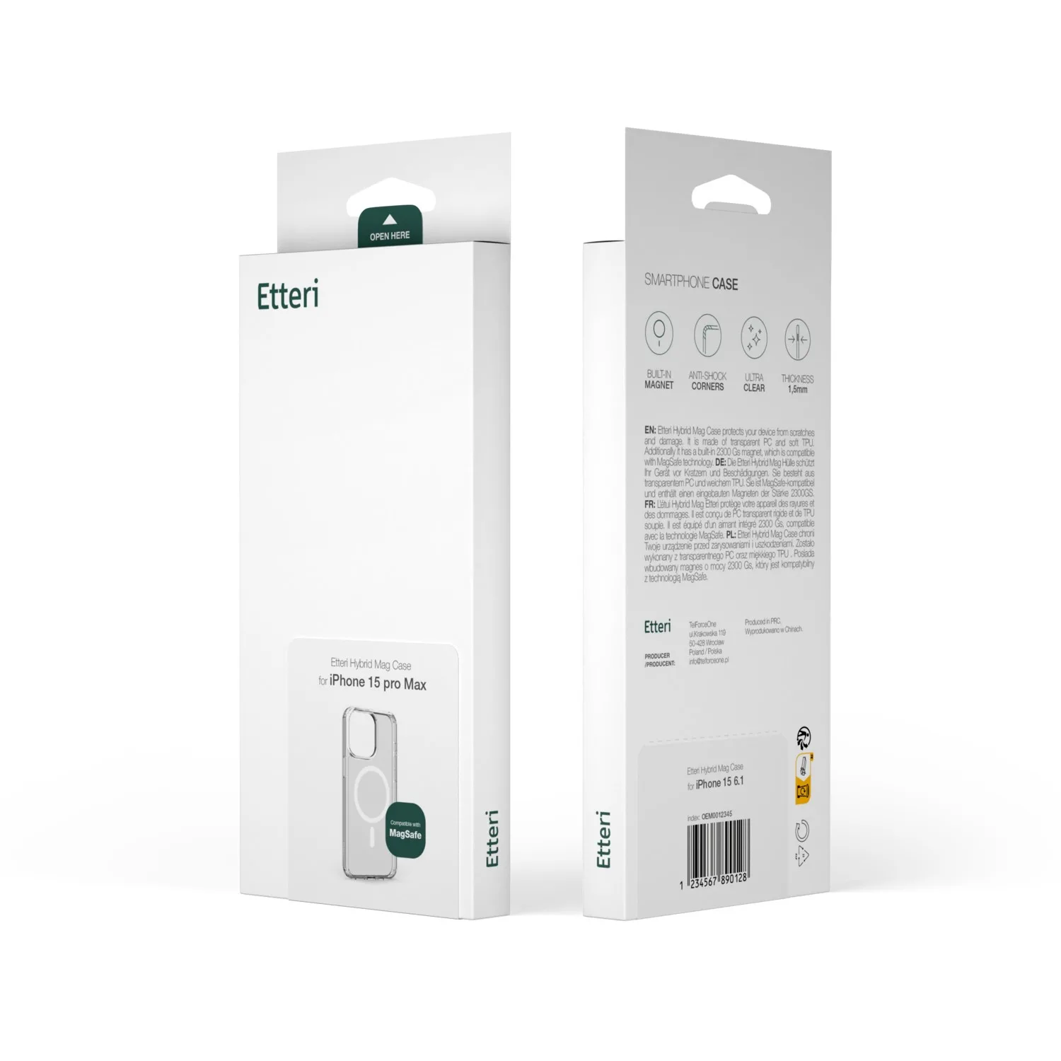 Etteri Hybrid Mag-fodral för iPhone 14 Pro 6,1″