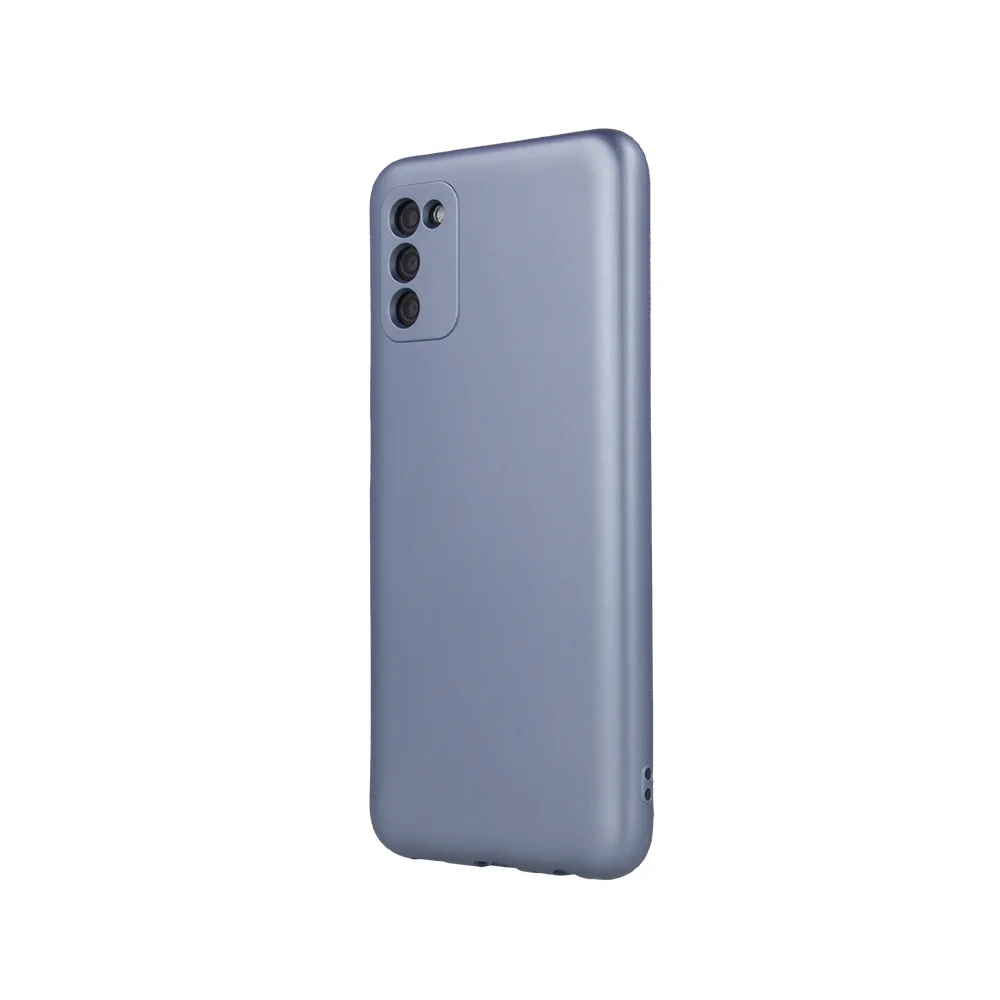 Metalliskt fodral till Samsung Galaxy A14 4G / A14 5G ljusblått