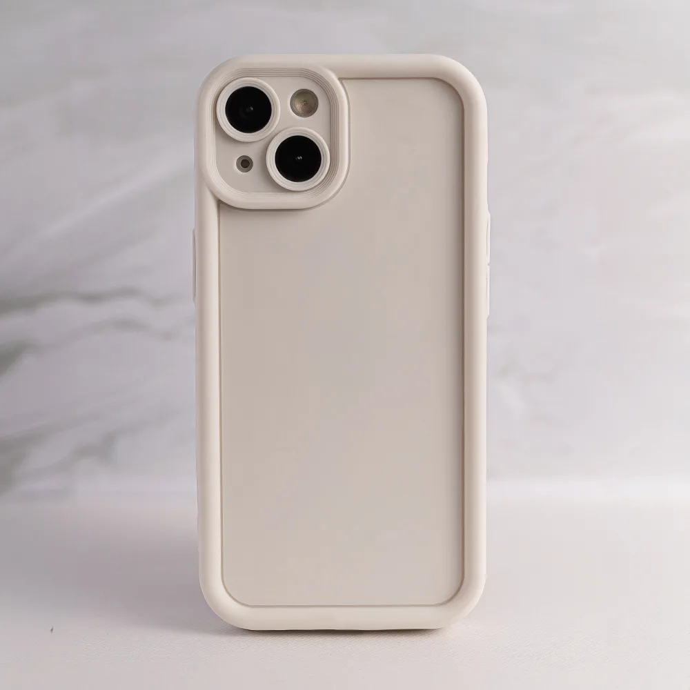 Rim TPU-fodral för Samsung Galaxy A06 4G i beige