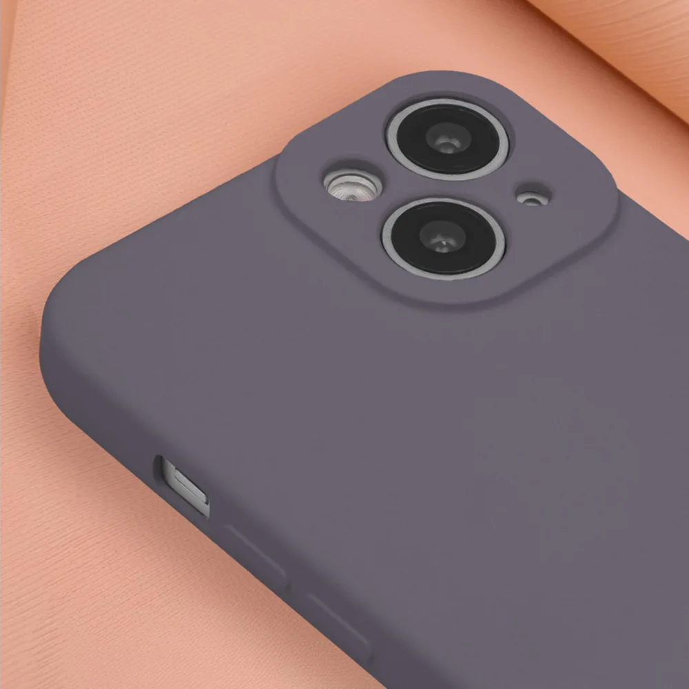 Silikonfodral för Xiaomi Redmi A3 4G (Global) mörkgrå