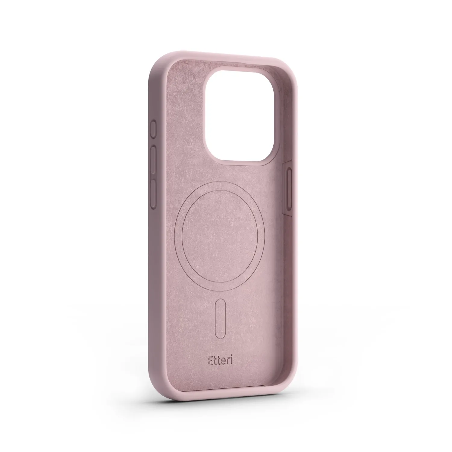 Etteri Silicone Mag case for iPhone 15 6,1″ light pink