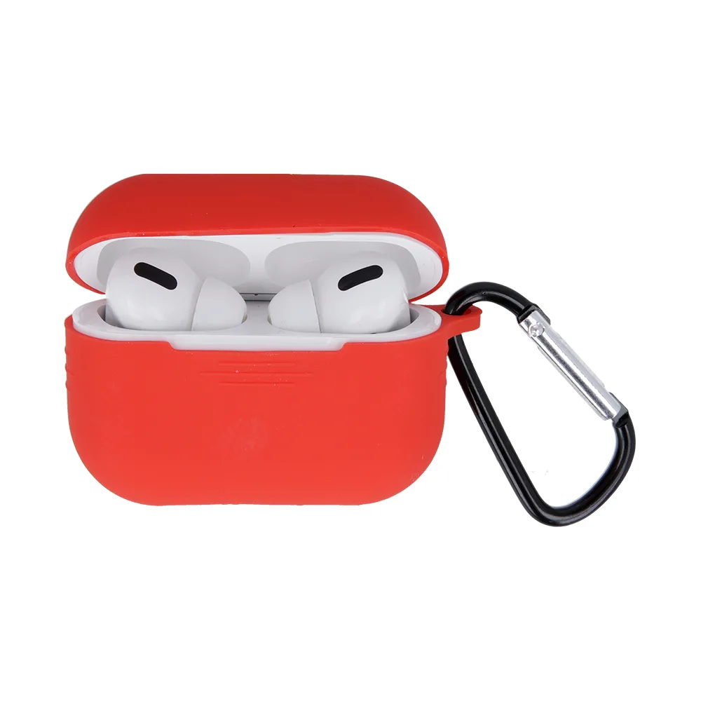 Fodral till Airpods Pro rött med krok