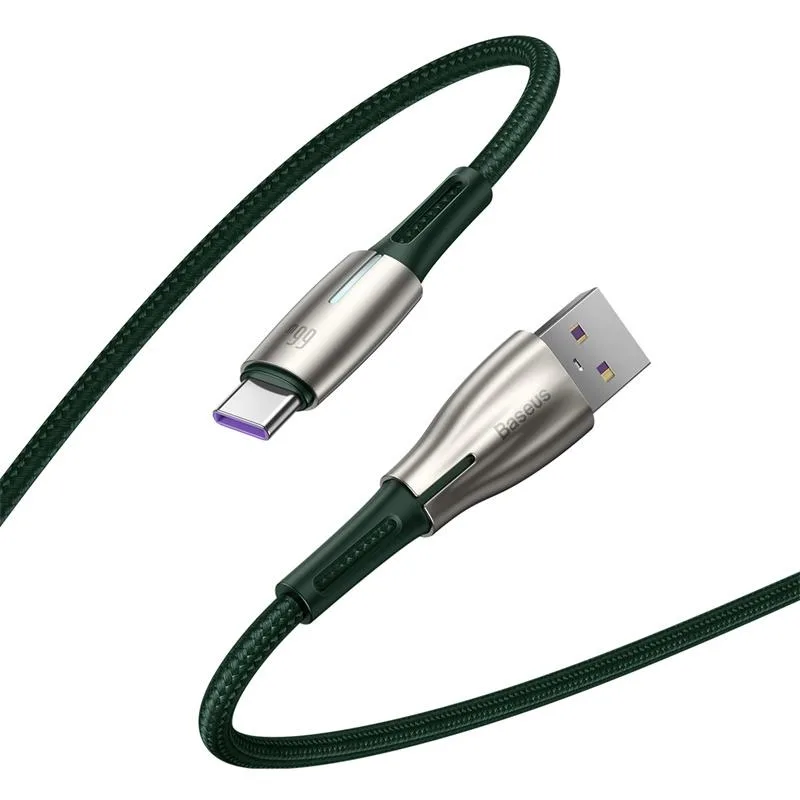 Baseus cable Cafule Metal USB – USB-C 0,25m black 66W