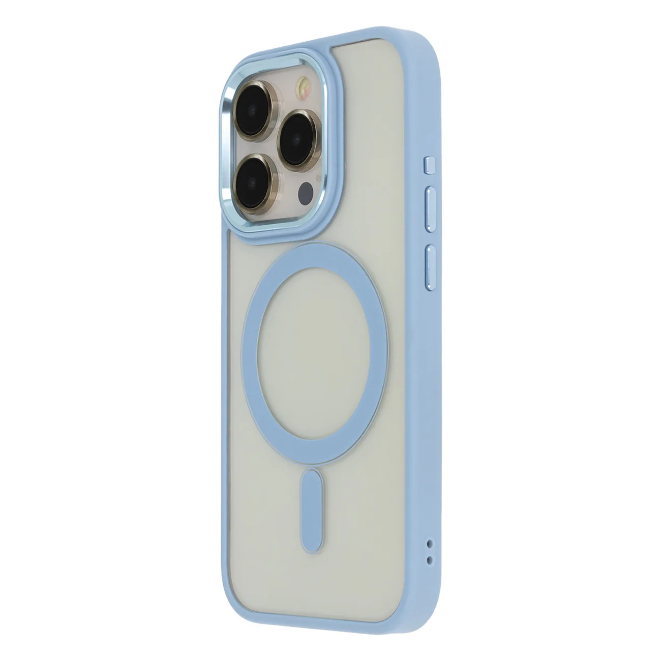 Satinelegant magfodral för iPhone 11 i blått
