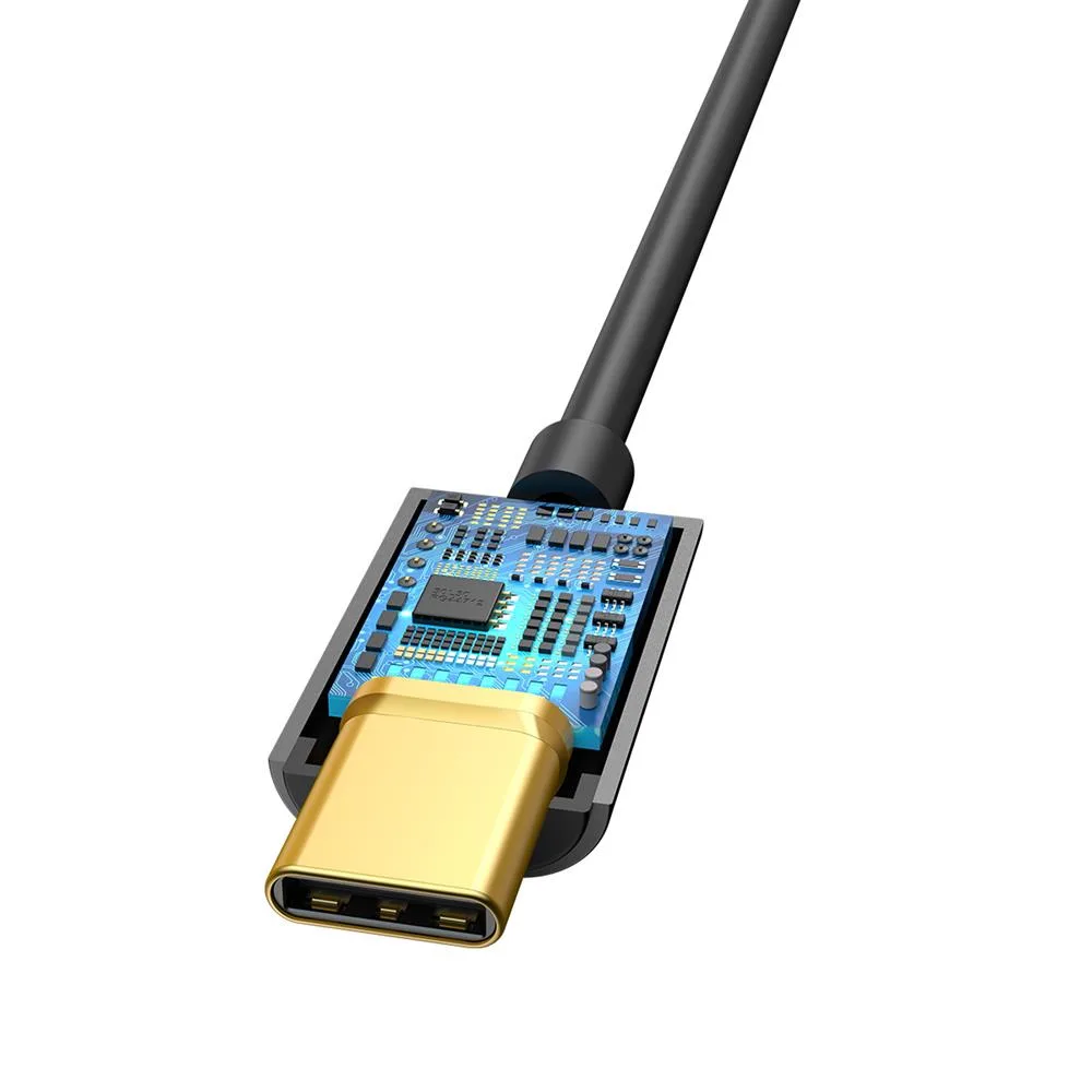 Baseus adapter L54 USB-C to jack 3,5 mm black