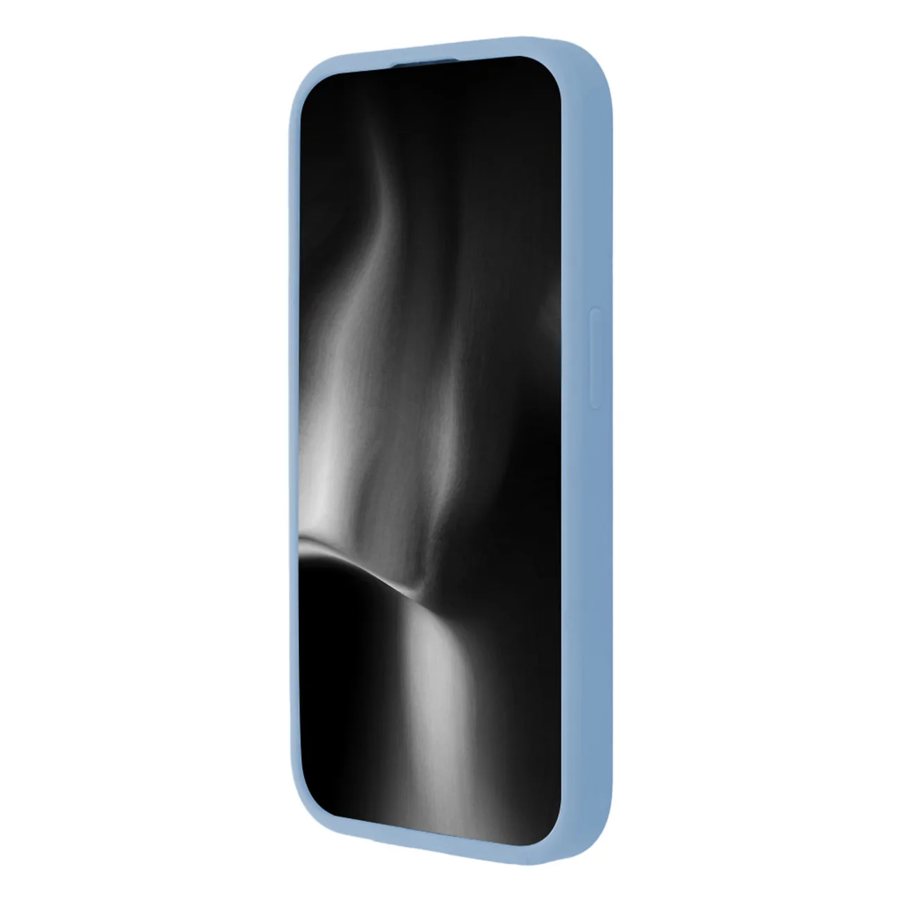 Mjuk Touch Mag-fodral för iPhone 14 6,1″ i pastellblå