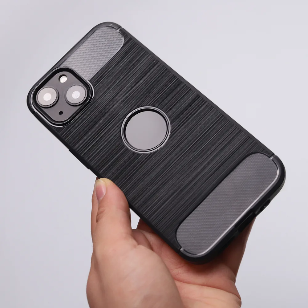 Enkel svart fodral till Xiaomi Redmi Note 9 i svart