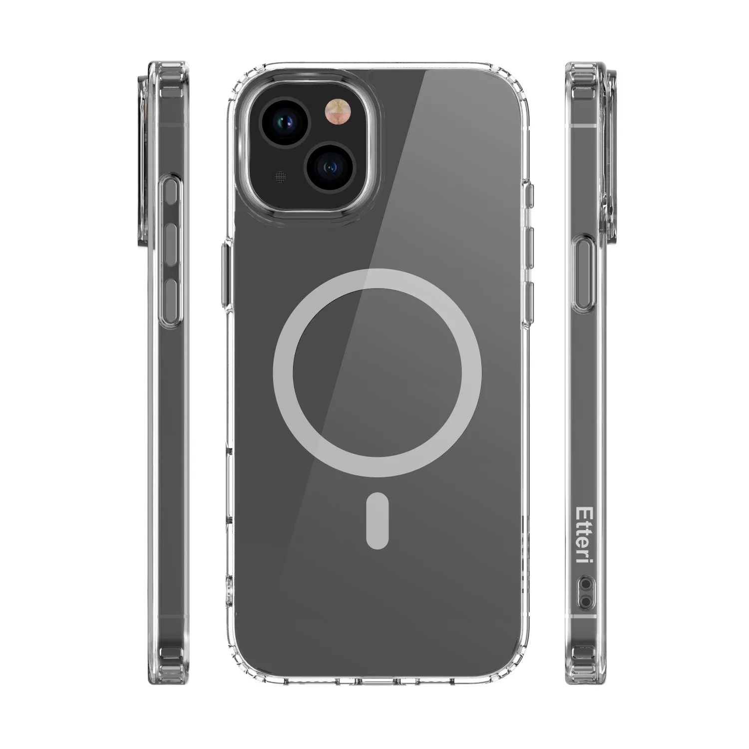 Etteri Color Mag-fodral för iPhone 15 6,1″ grå