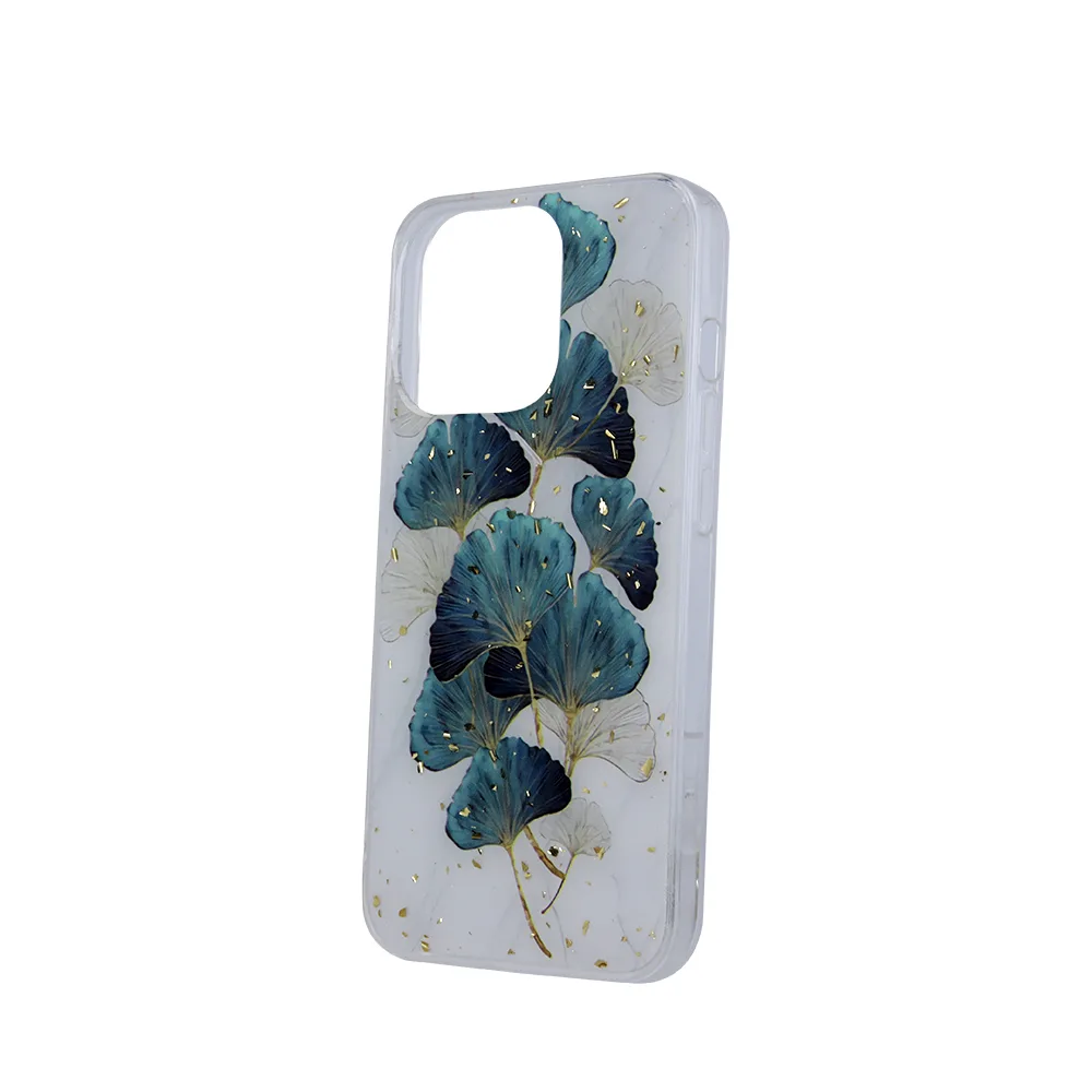 Guld Glam fodral för Samsung Galaxy A14 4G / A14 5G blad