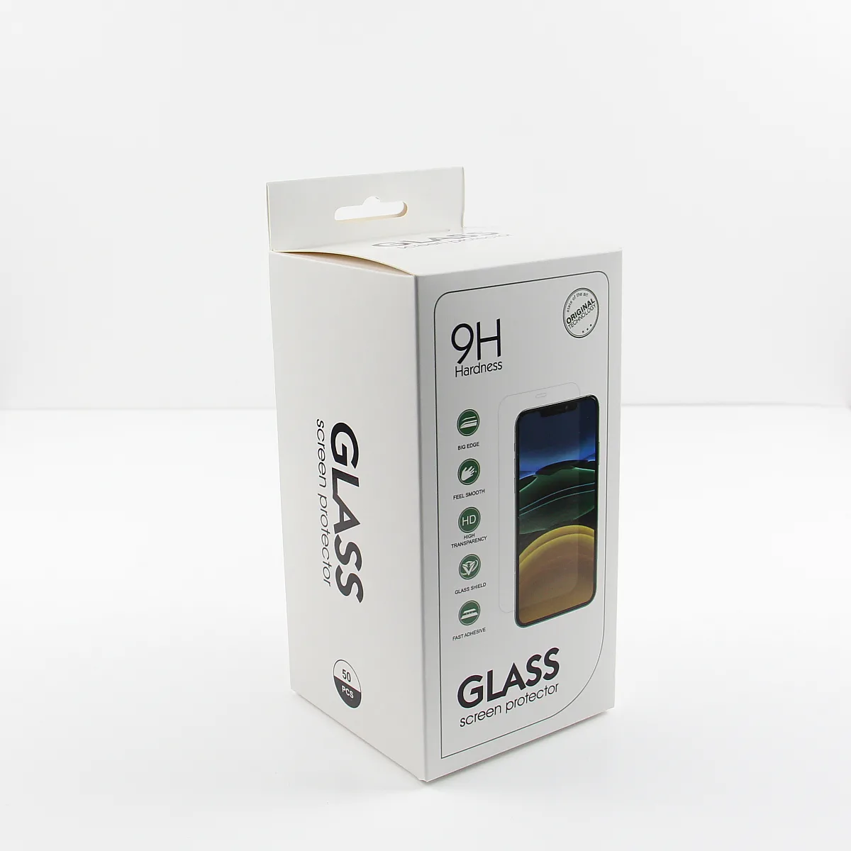 Härdat glas 2,5D för iPhone 16 Plus 6,7″ 50-i-1
