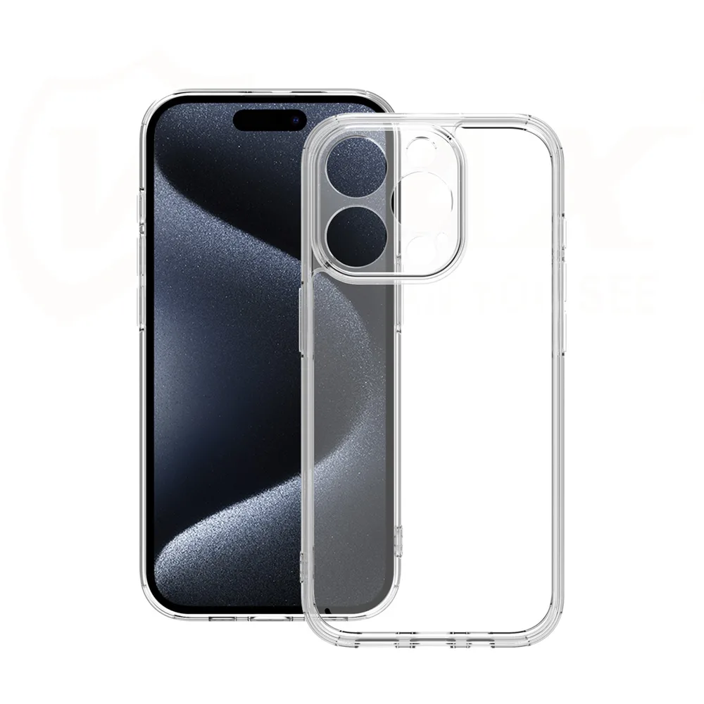 Vmax Akryl Anti-drop-fodral för iPhone 16 Plus 6,7″ transparent