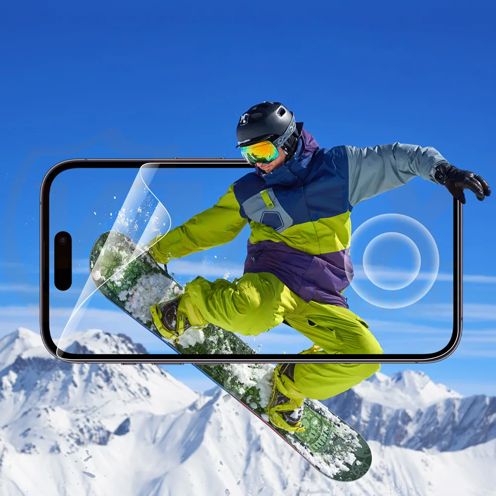 Vmax skyddande film osynlig TPU-film – fullständigt skydd för iPhone 11