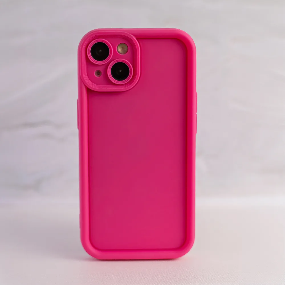 Rim TPU-fodral för Honor 200 rosa