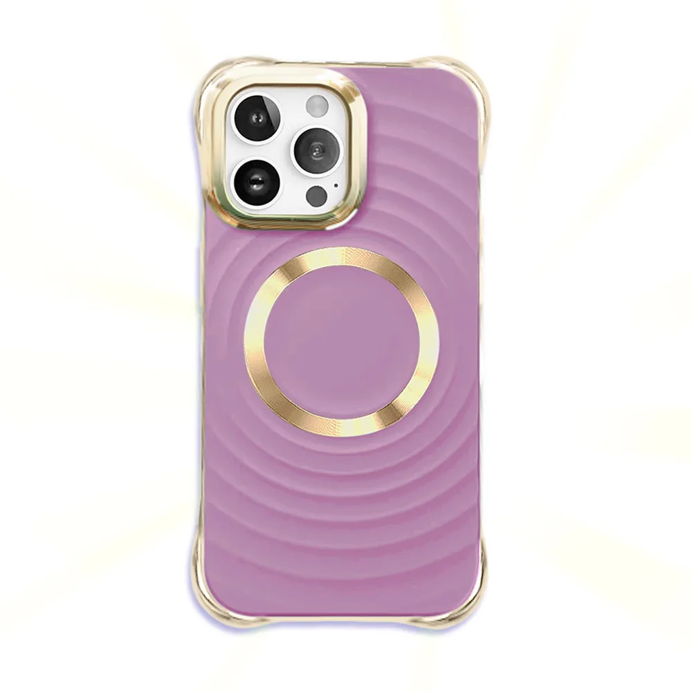 Circle Glam Mag-fodral för iPhone 13 Pro 6,1″ i lila