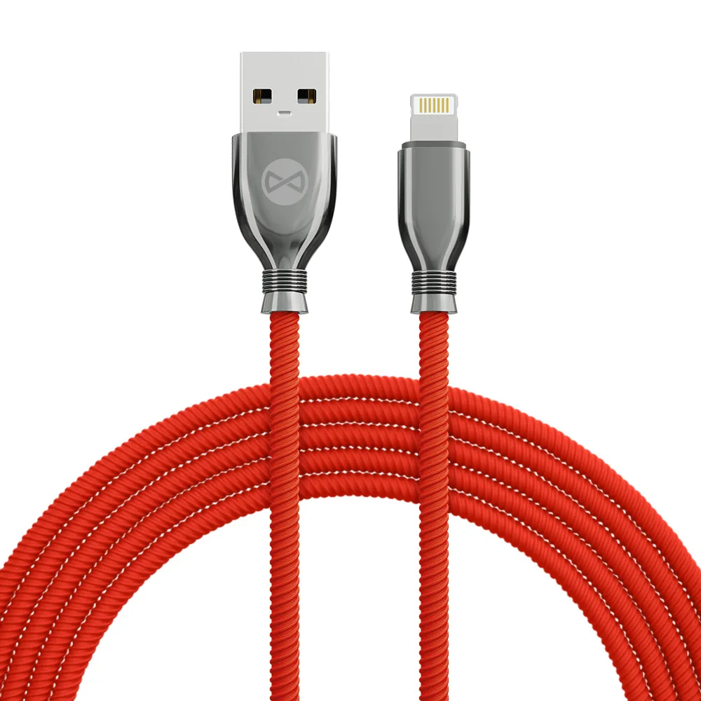 Forever Tornado cable USB – Lightning 1,0 m 3A red