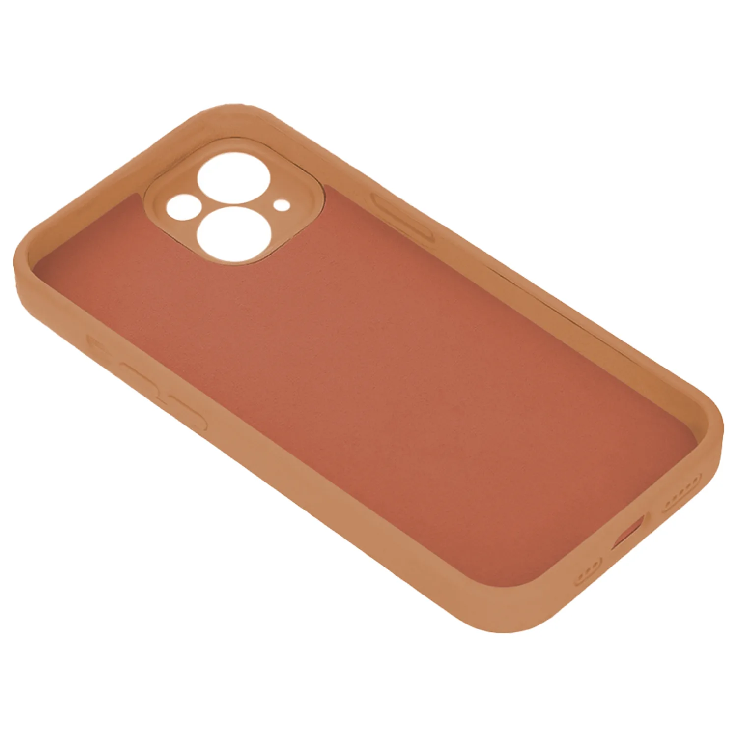 Silicon case for iPhone 17 Pro Max 6,9″ tangerine