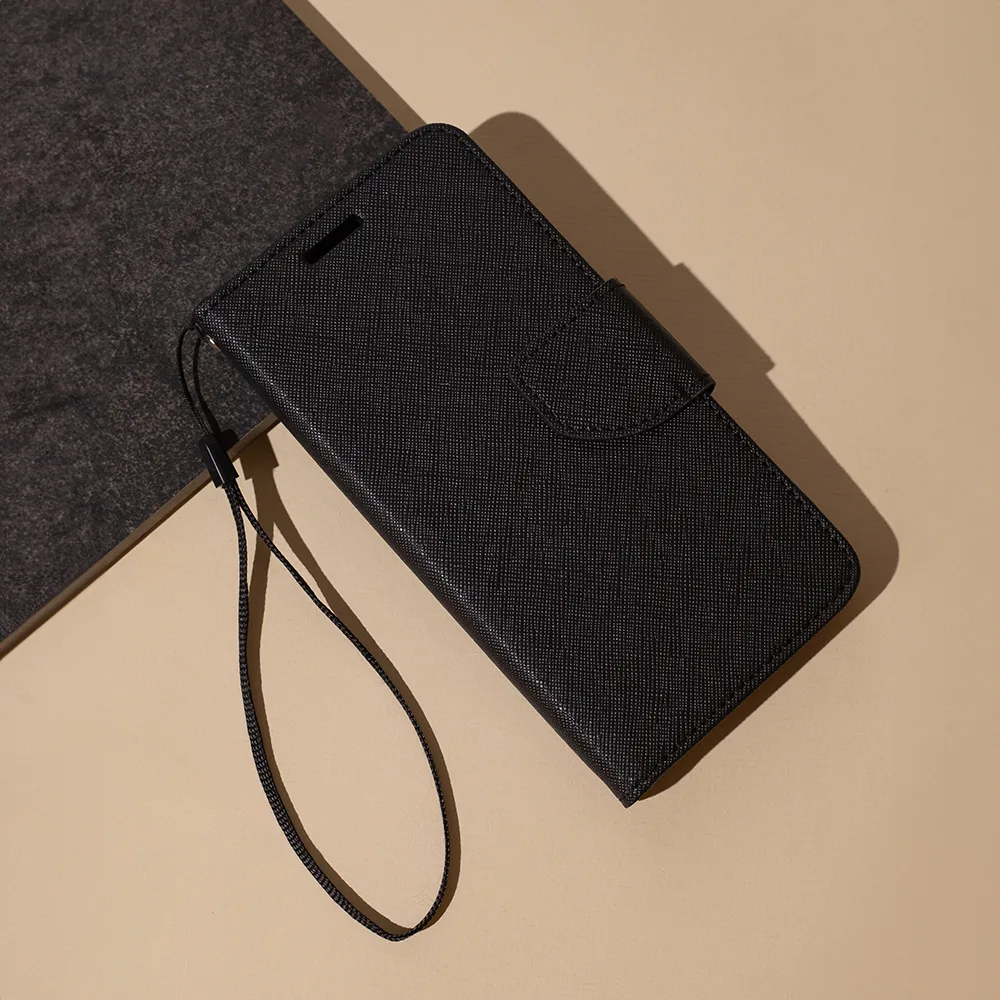 Smart Fancy-fodral för iPhone 16 6,1″ svart