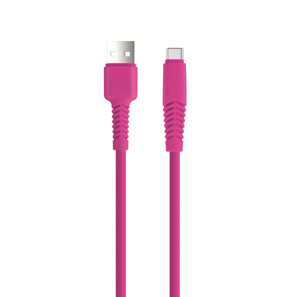 Setty sladd USB – USB-C 1,5 m 2A KSA-C-1.526 rosa