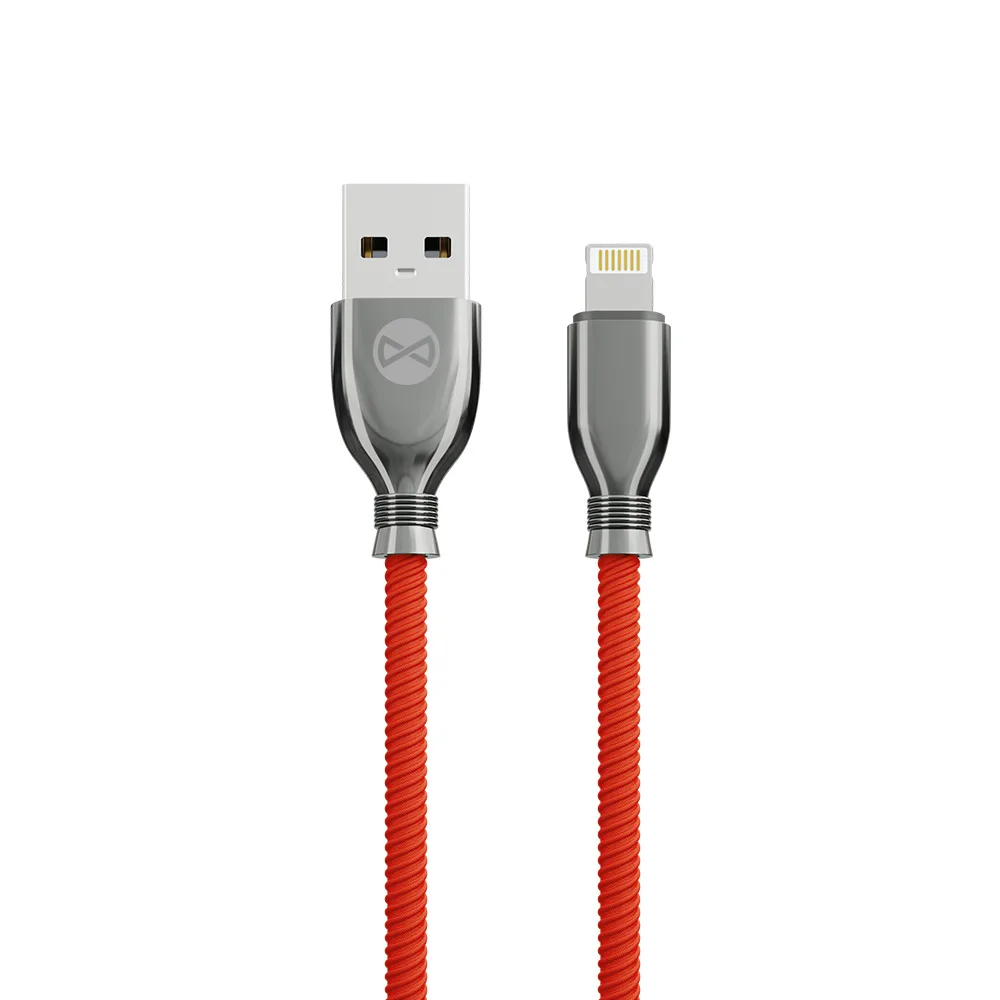 Forever Tornado cable USB – Lightning 1,0 m 3A red