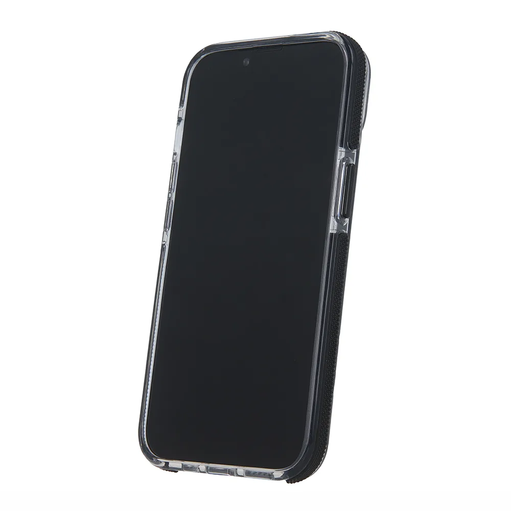 Akrylfodral med kolfiberdesign för iPhone 12 / 12 Pro 6,1″ svart