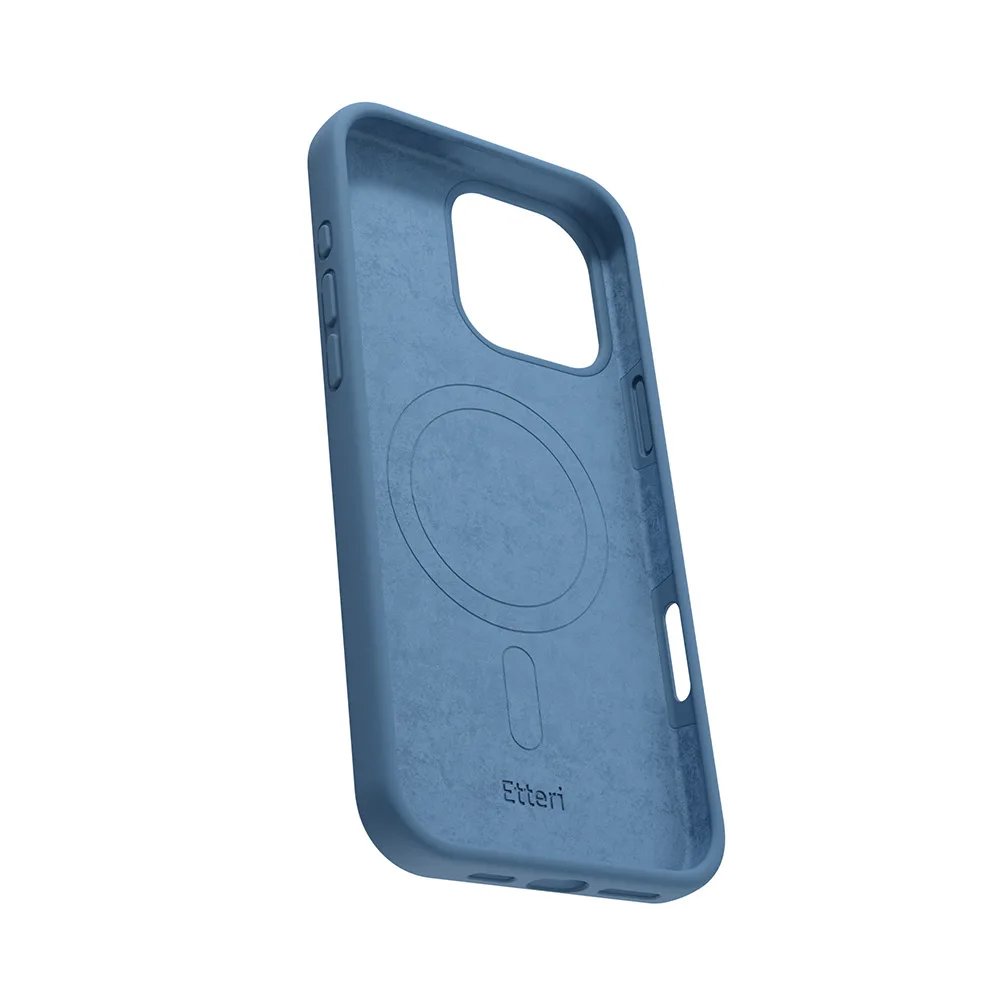 Etteri Silicone Mag-fodral för iPhone 16 Pro Max 6,9″ mörkblå