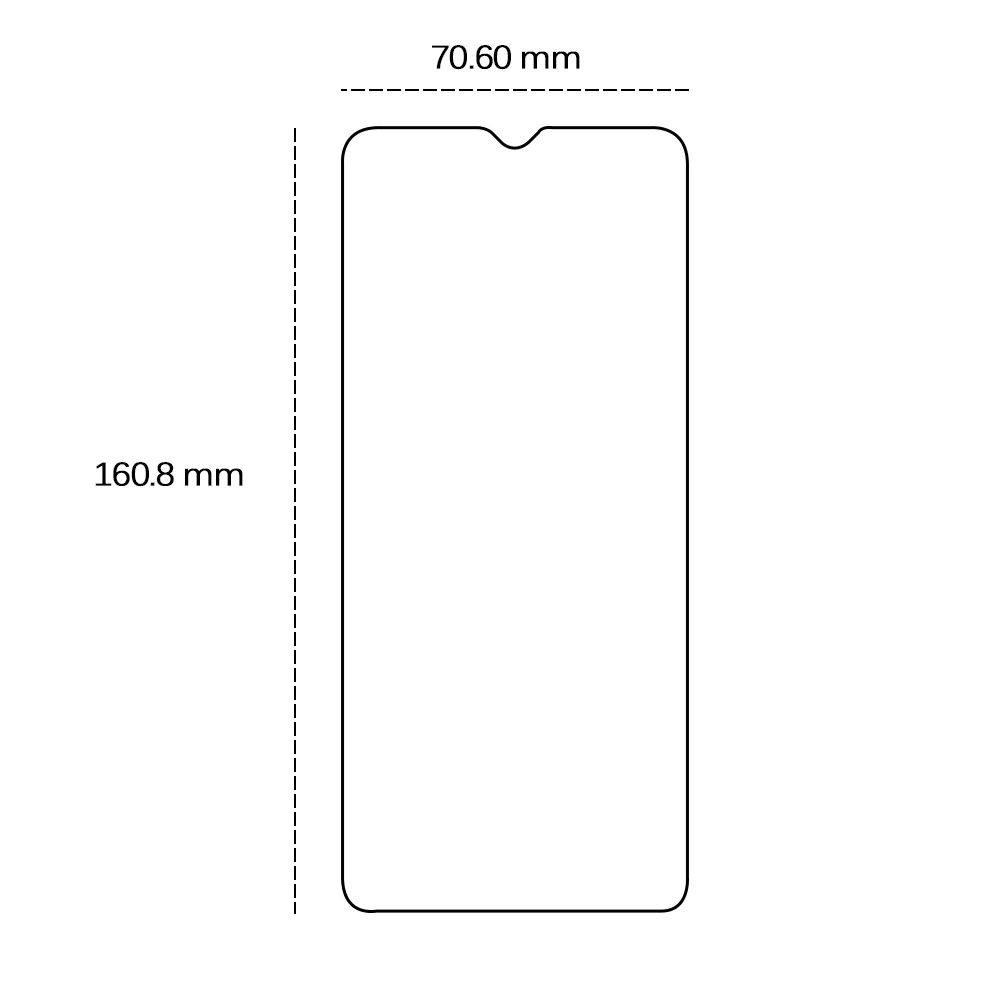 Tempererat glas 2,5D för Samsung Galaxy A14 4G / A14 5G