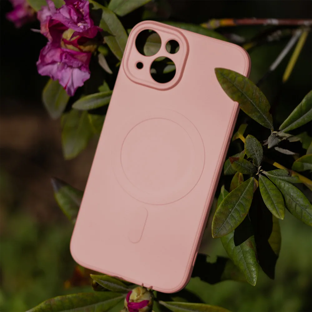Simple Color Mag case for iPhone 16 6,1″ pink