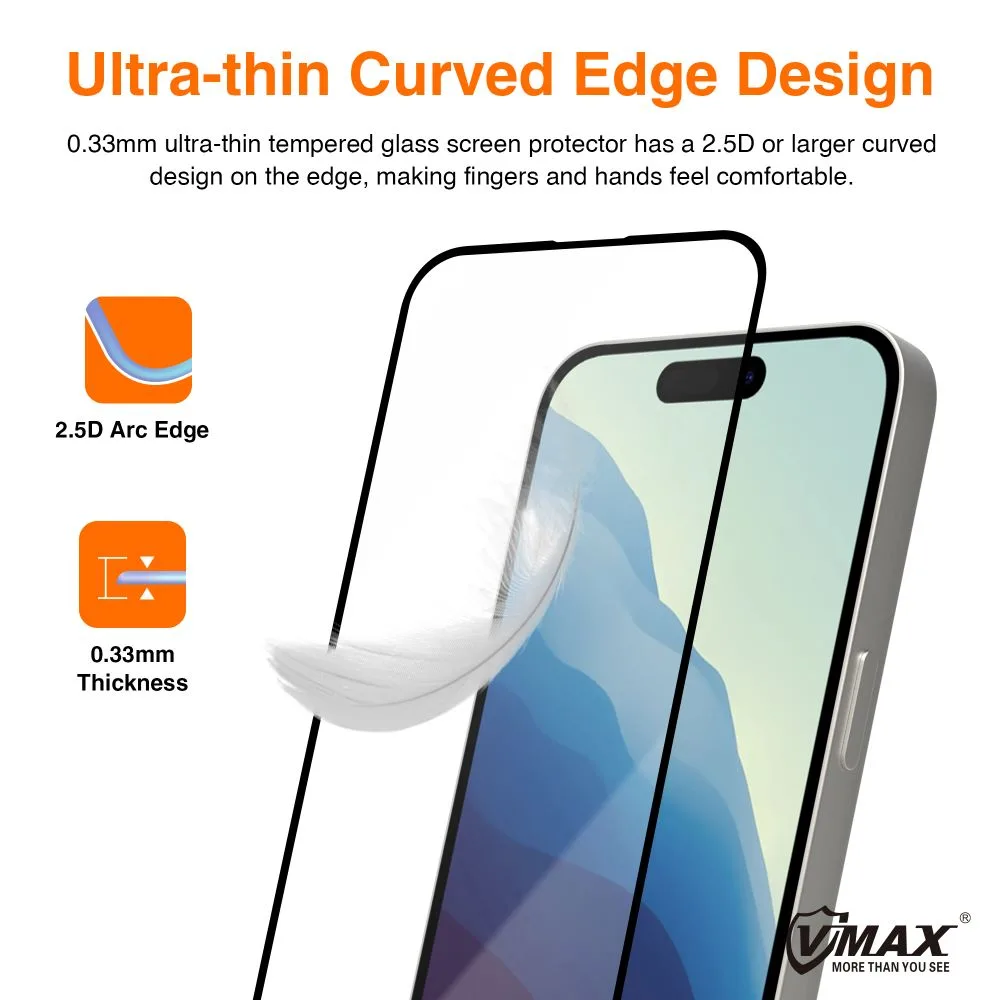 Vmax härdat 9D-glas för Samsung Galaxy S24+