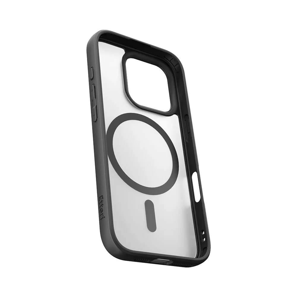 Etteri Matt Mag case for iPhone 16 Pro 6,3″ black