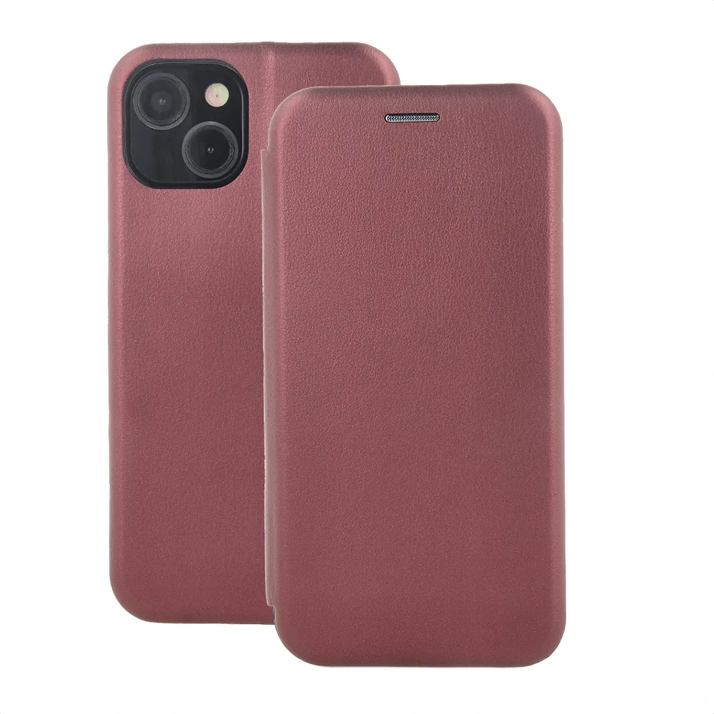 Smart Diva-fodral för iPhone 16 Pro Max 6,9″ i vinröd