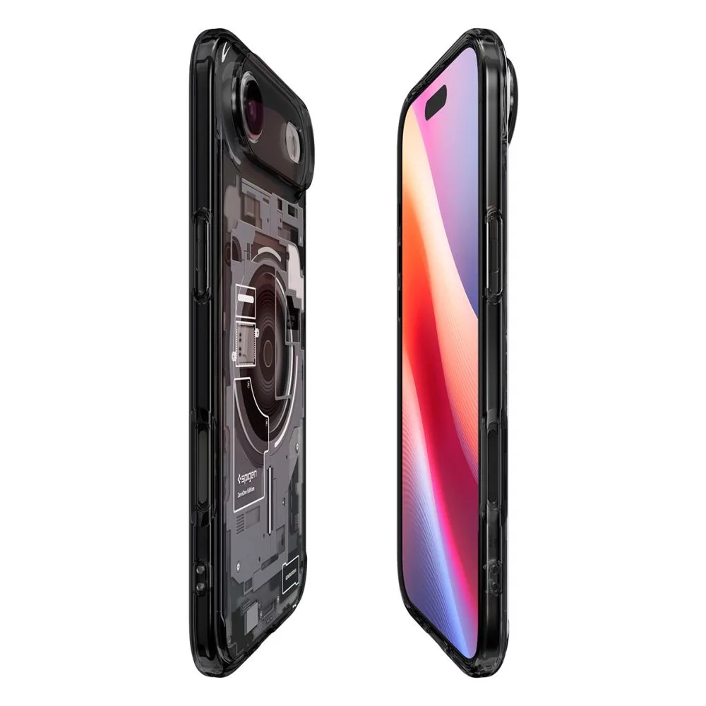 Spigen Ultra Hybrid Mag Magsafe case for iPhone 17 Air Zero One Black
