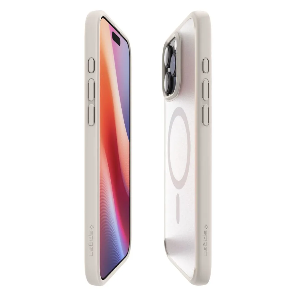 Spigen Ultra Hybrid Mag Magsafe case for iPhone 16 Pro Max 6,9″ frost natural titanium