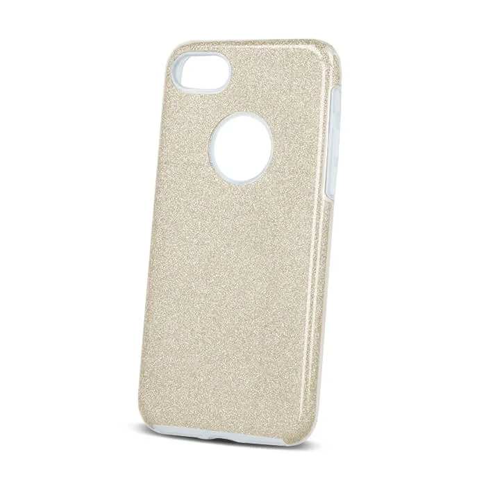 Glitter 3in1 case for iPhone 7 / 8 / SE 2020 / SE 2022 gold