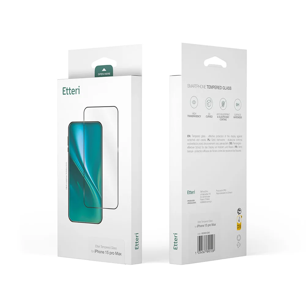 Etteri härdat glas 9D för Samsung Galaxy S25