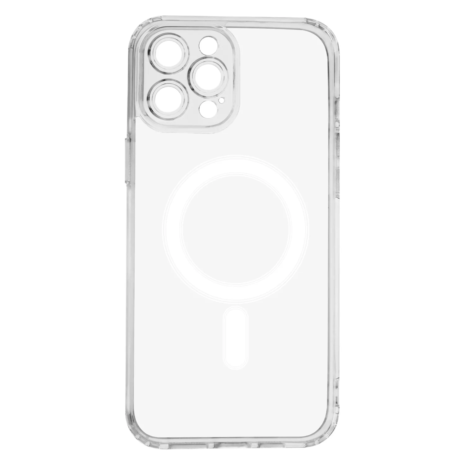 Anti Shock 1,5 mm Mag-fodral för iPhone 12 Pro Max 6,7″ med transparent kameraskydd