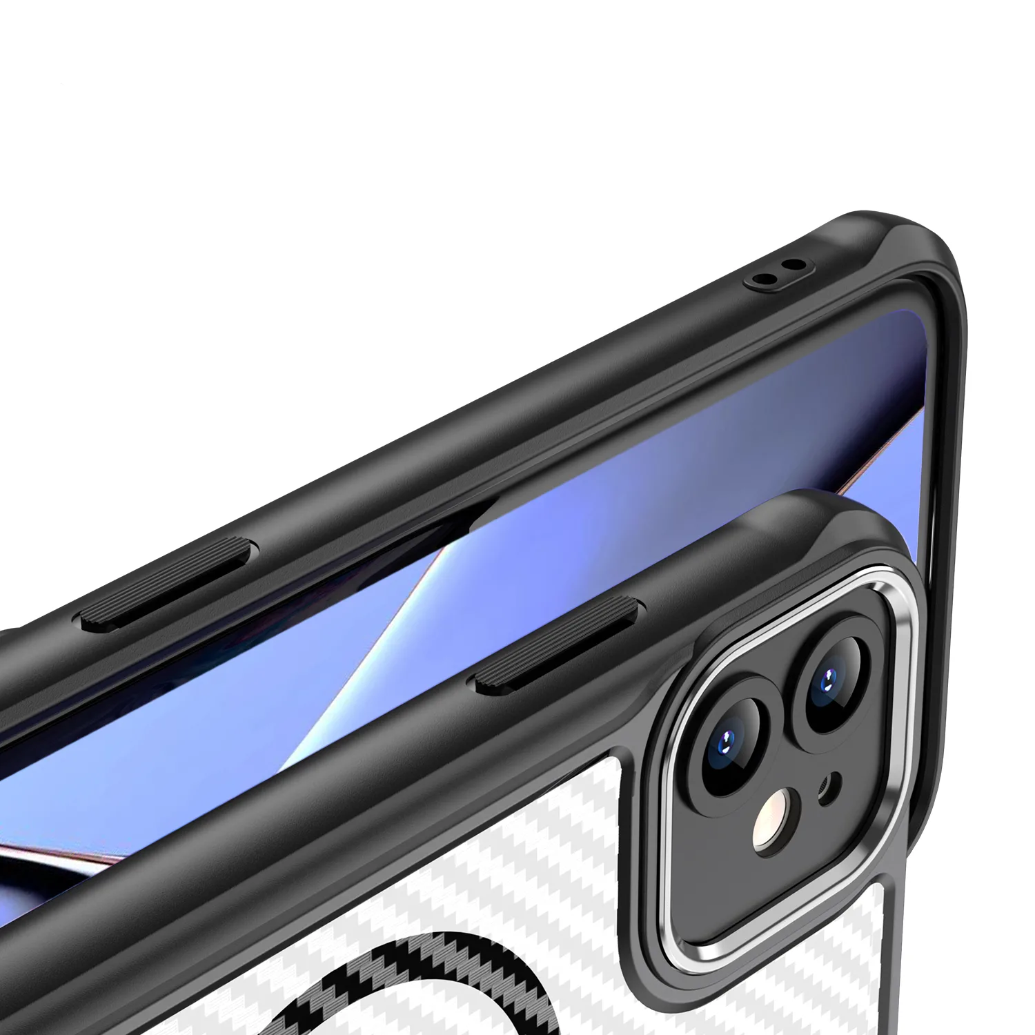 Defender Carbon Mag case for iPhone 11 black
