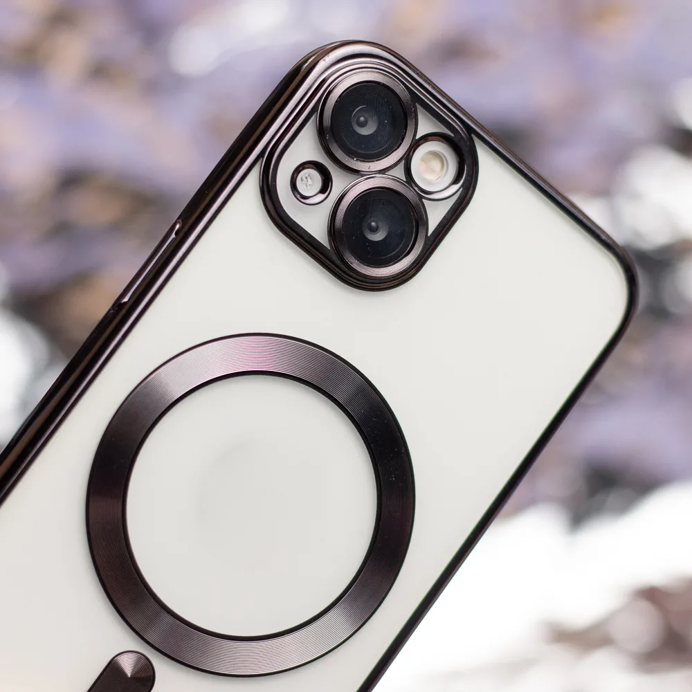 Color Chrome Mag case for iPhone 12 6,1″ black