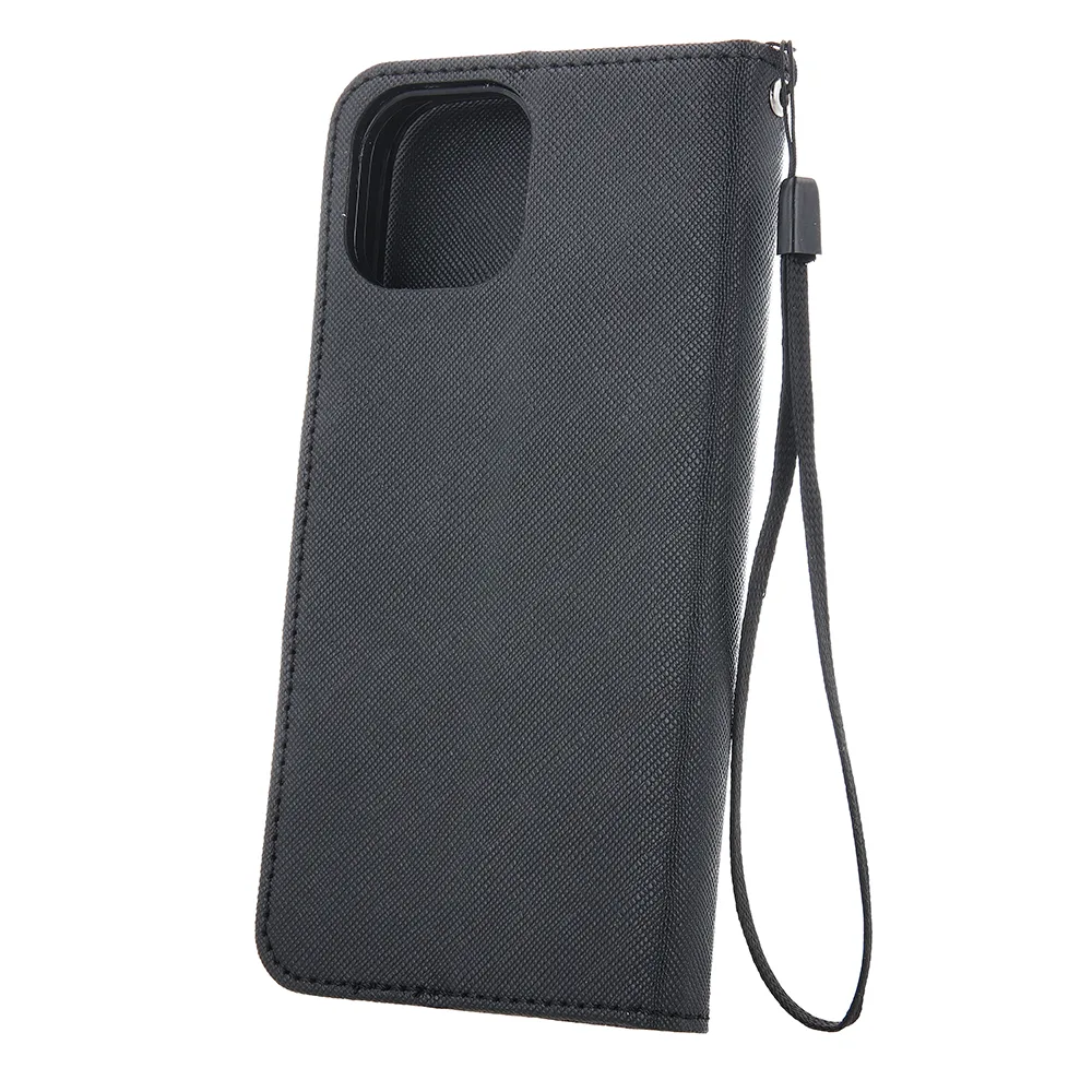 Smart Fancy-fodral för iPhone 16 6,1″ svart